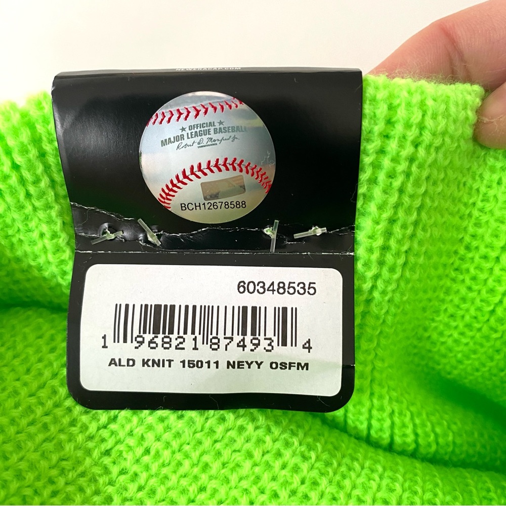 Aime Leon Dore New Era New York Yankees Hat- Neon Green-NWT - Picture 9 of 13